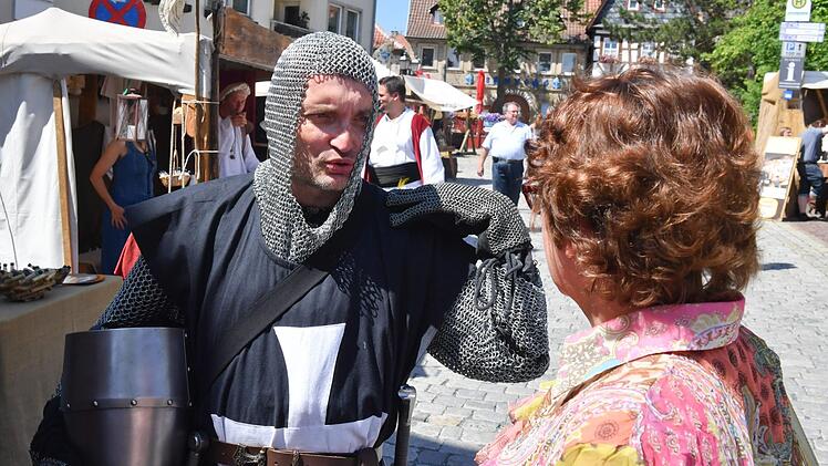 Impressionen vom Historischen Stadtspektakel: Ein Streifzug durch die obere Stadt. Foto: Ronald Rinklef