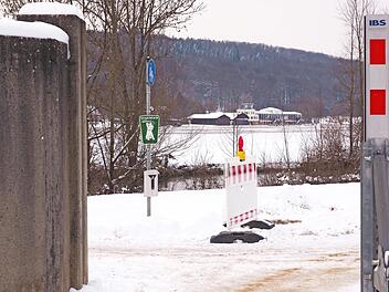 Das Hochwasserschutztor am Hallenbad ist bereits seit dem Wochenende wieder geöffnet.