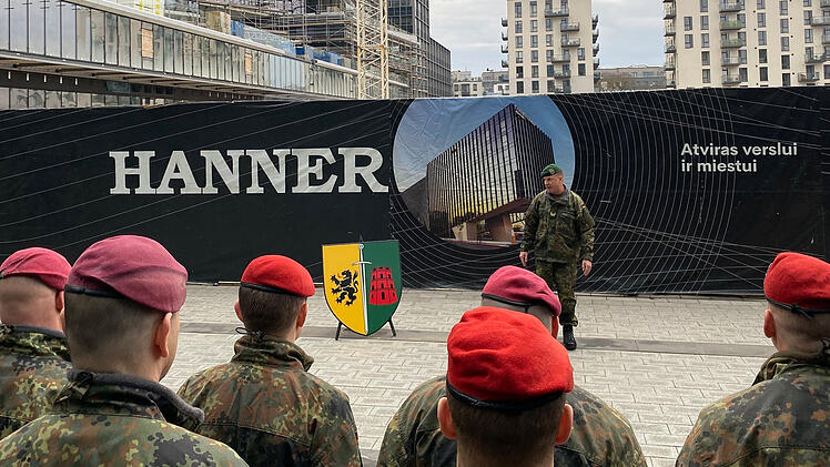Bundeswehr-Brigade in Litauen wird in Dienst gestellt