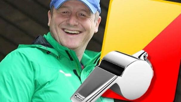 Alexander Ruf stand in der Vergangenheit viele Jahre für den TSV Neunkirchen, den FC Dormitz oder die DJK Weingarts auf dem Platz. Inzwischen greift der zu seiner aktiven Zeit als Schlitzohr verschriene Ruf selbst zur Pfeife und leitet pro Saison rund 20 Spiele im Kreis Erlangen/Pegnitzgrund. Foto: anpfiff.info