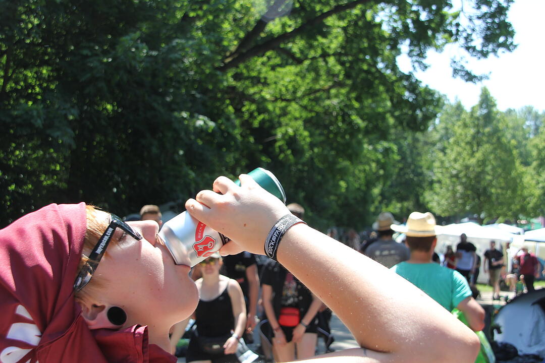 So wild feiern die Besucher bei Rock im Park 2019