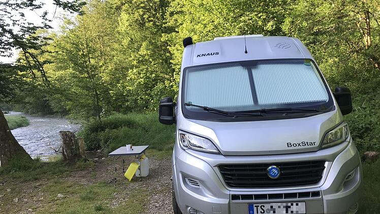 Freizeitdruck durch Camper in der Fränkischen Schweiz. Foto: Mathias Kraus/privat