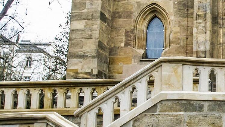 Impressionen aus der Pfarrkirche St. Augustin kurz vor dem Abschluss der Generalsanierung.Foto. Jochen Berger
