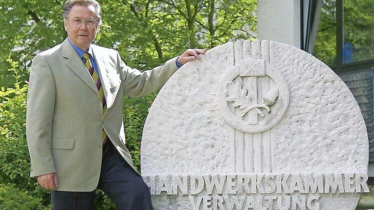 Die Handwerkskammer hat Hugo Thauer viel zu verdanken. Der Ehrenpräsident starb am Dienstag. Foto: Archiv