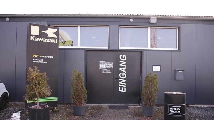 Rundgang bei RF Biketech in Nüdlingen. Foto: Benedikt Borst