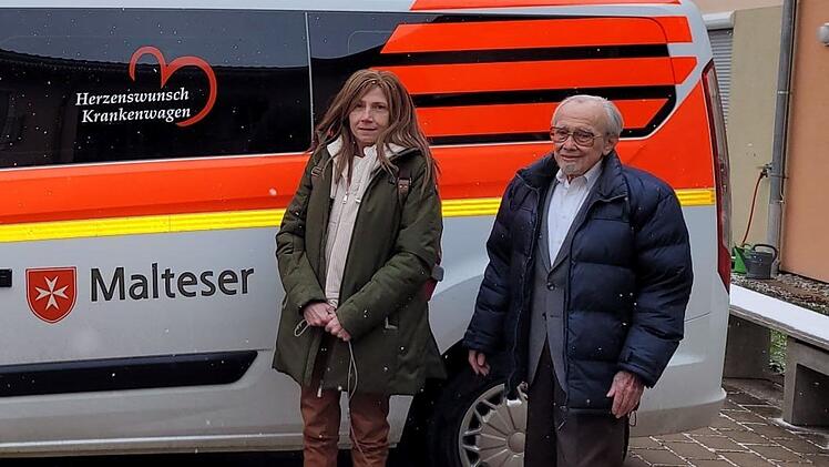 Bamberg: Malteser erf&uuml;llen schwerstkranker Patientin "letzten Wunsch" - "Am Ende waren alle gl&uuml;cklich!"