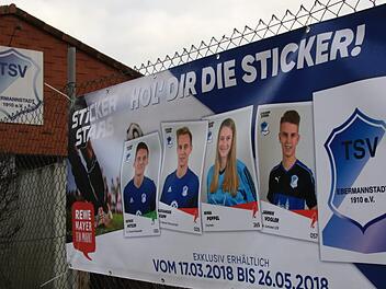 Ab Samstag können Fans des TSV Ebermannstadt die Sticker aller 19 Mannschaften des Vereins sammeln.  Josef Hofbauer