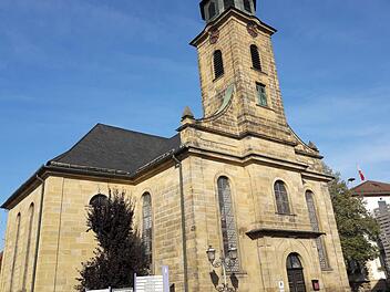 Die Johanneskirche in Michelau  Foto: Klaus Angerstein