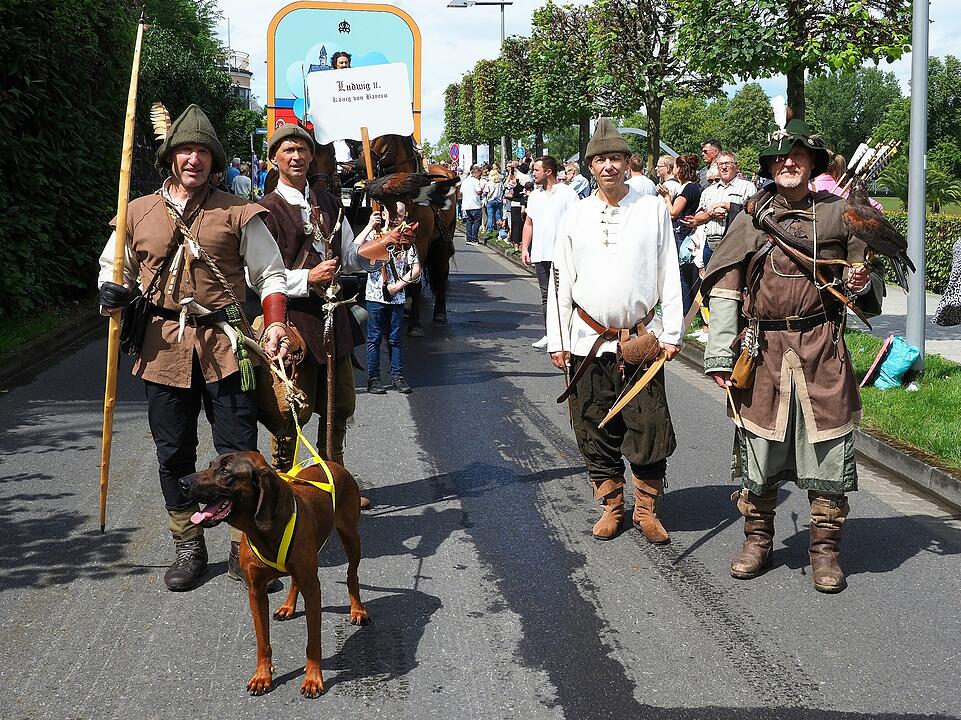 Großer historischer Festzug durch Bad Kissingen!