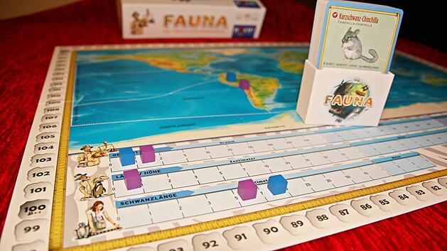 Fauna im Test - Unterhaltsames Wissensspiel mit Sch&auml;tzmechanik