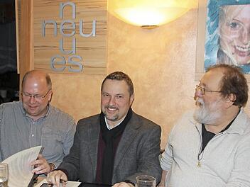 Alles neu: Thomas Limpert, Philipp Arnold und Thomas Wagner.Foto: Ralf Kestel