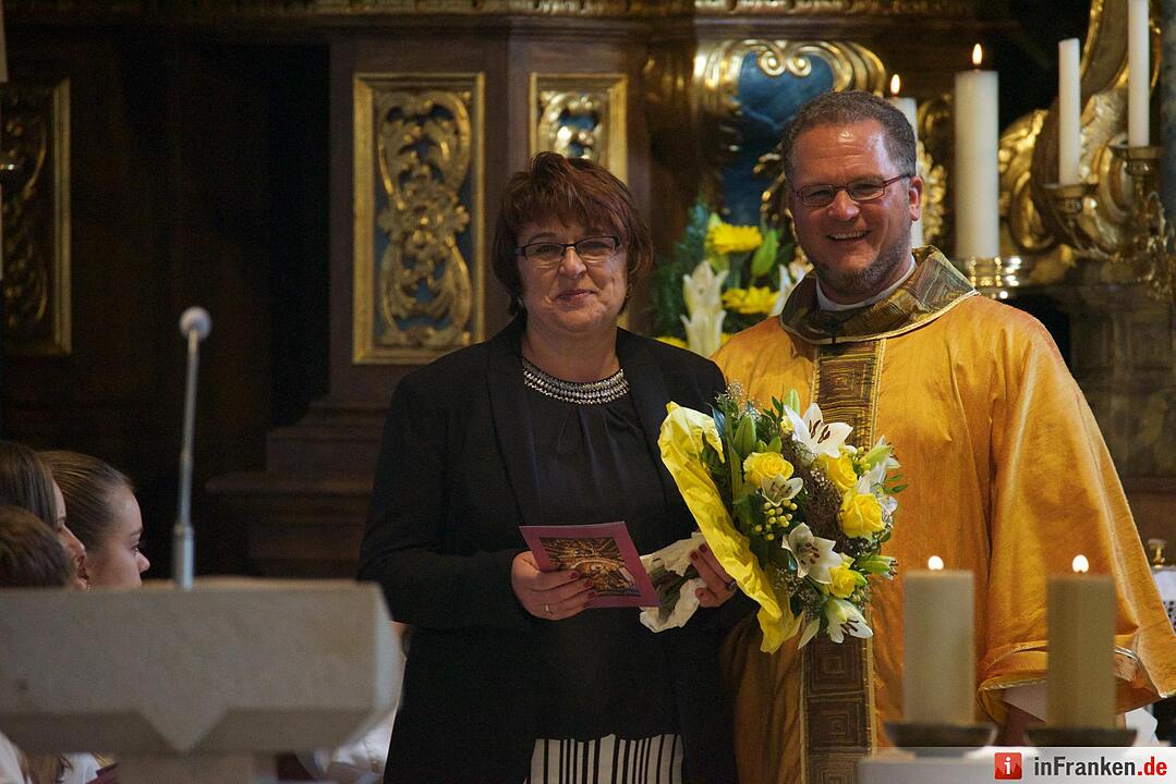 Nach einjähriger Kirchensanierung: Hannberg feiert die Wiedereröffnung der Wehrkirche der Pfarrei Geburt Mariens Hannberg