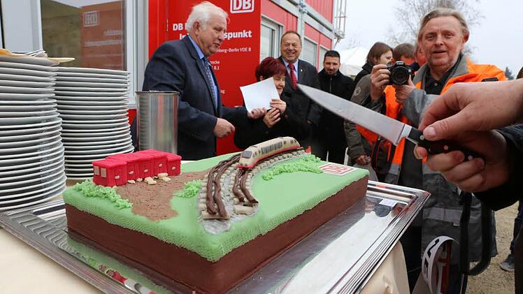 Es gab sogar eine Themen-Torte.