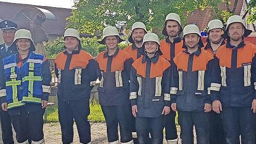 Die Freiwillige Feuerwehr Weichtungen hat sich erfolgreich einer Leistungsprüfung gestellt.