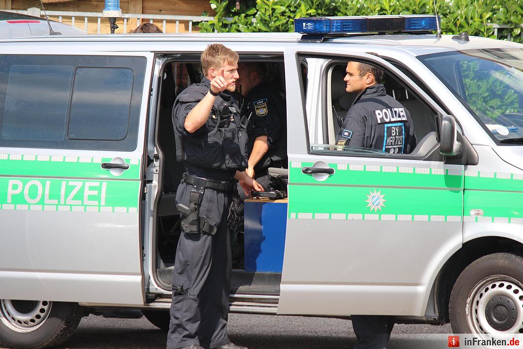 Koffer verpufft in Zirndorf