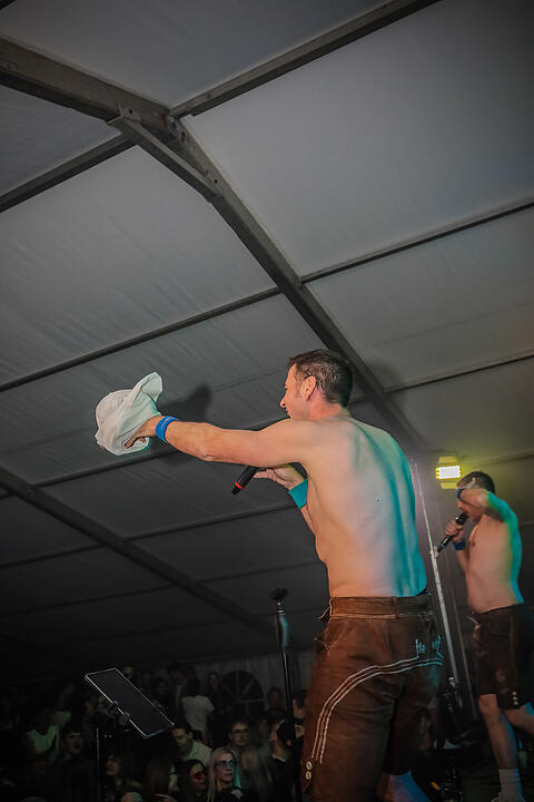 Es herrschte beste Stimmung beim Bierfest!