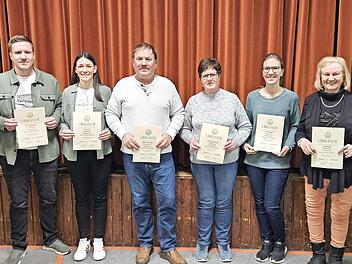 Maria R&uuml;ttiger, Florian Heublein, Lorena Fu&szlig;, Roland Heublein, Theresia Heublein, Anne H&uuml;ther, Inge Ziegler, Peter Ziegler