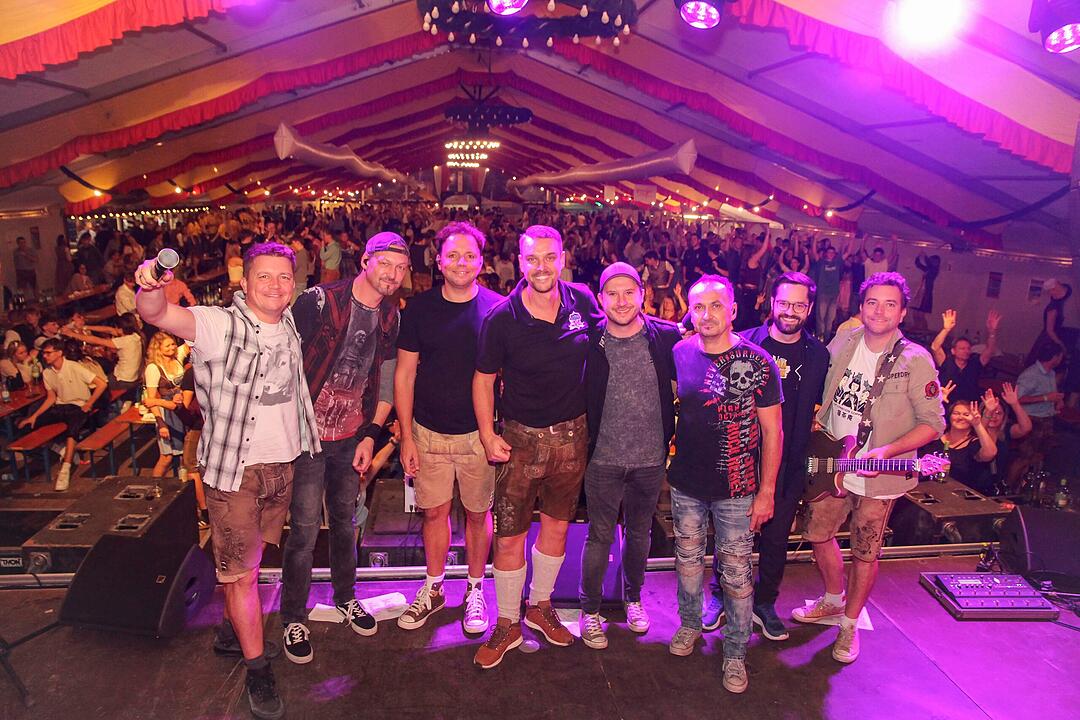 Endlich wieder Weinfest in Abtswind.