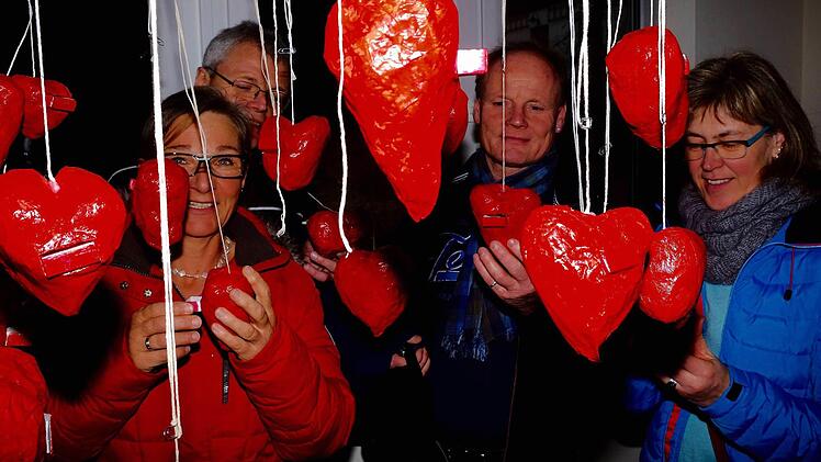 Valentinstag im Haus erLebenskunst. Foto: Gerd Schaar