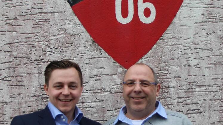 Philipp Greiner (links) und Uwe Schulz. Foto: Dominic Buckreus