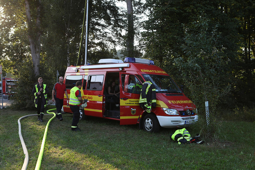 Weidenbach: Scheune gerät in Brand – hoher Schaden