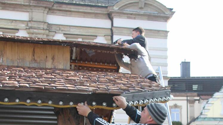 Die Lichterkette hängt schon. Foto: Sonja Adam