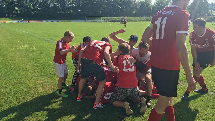 Fuchsstädter Jubel. Foto: FC Fuchsstadt