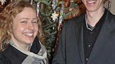 Die beiden Solisten Theresa Motschmann und Julian Will strahlten um die Wette.