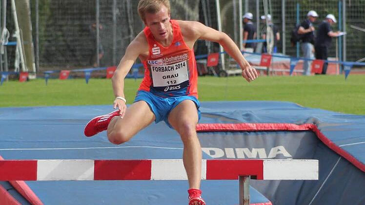 Martin Grau beim Start-Ziel-Sieg in Frankreich Foto: Theo Kiefner