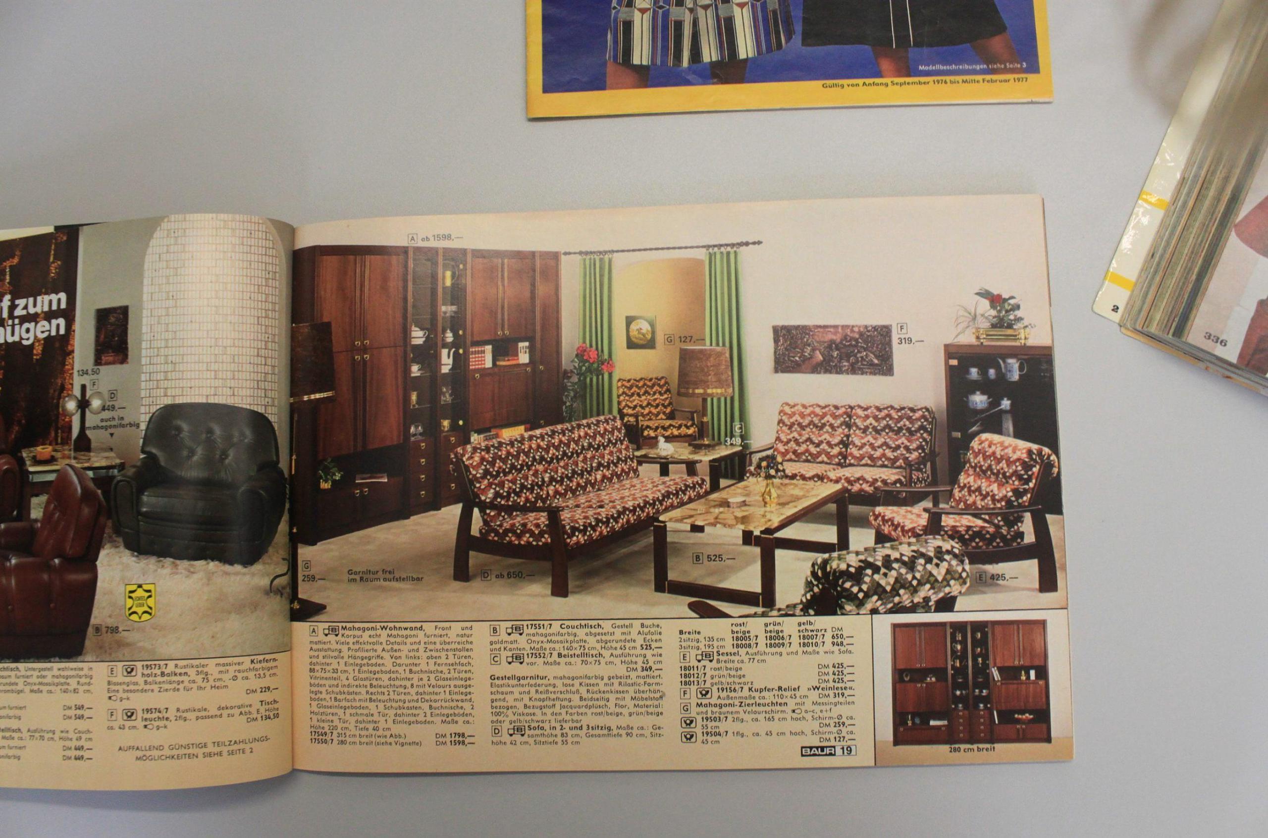 Die Bunten 70er So Schrill Waren Die Baur Kataloge