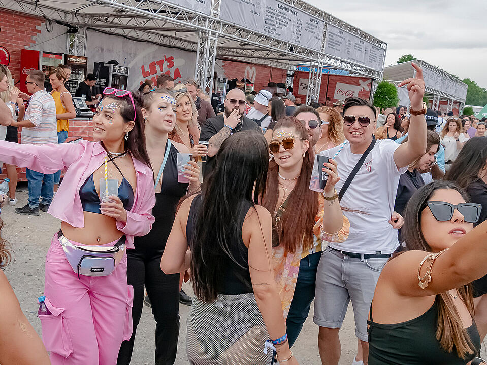 Beste Stimmung herrschte beim größten HipHop Open Air in Nordbayern!