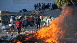 Migranten in Ceuta