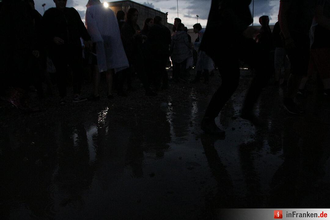 Rock im Park 2016 - Regen am Samstag