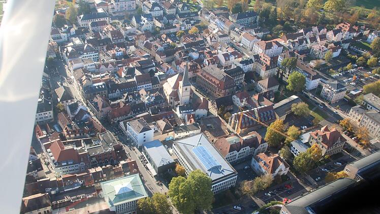 Das Landratsamt aus der Luft. Foto: Ralf Ruppert