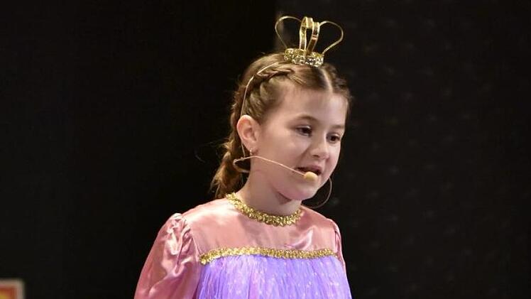 Mit ihrem Wunsch "Ich möchte doch so gerne Prinzessin sein" wandte sich Leonie Schmidt an das Publikum.