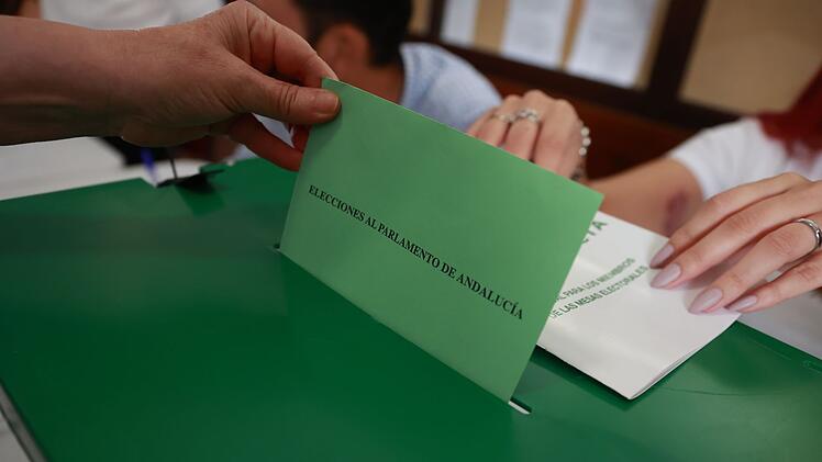 Wahl zum Regionalparlament Andalusiens
