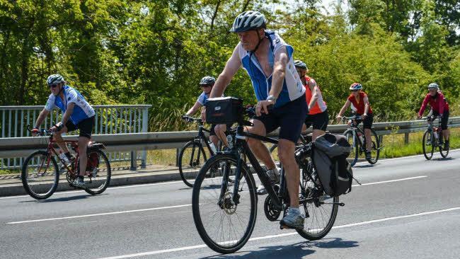BR-Radltour macht Halt in Münnerstadt Foto: Björn Hein