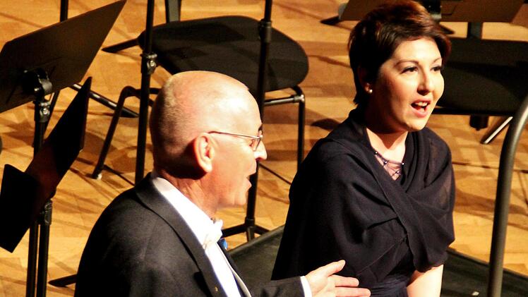 Das Duett aus der Zauberflöte sangen Larissa Detsch und Guy Ramon.