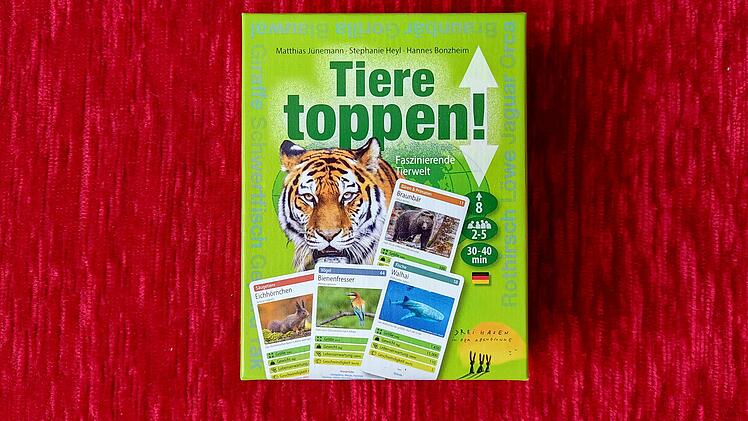 Tiere toppen im Test - geniales Kartenspiel rund um Tierfakten