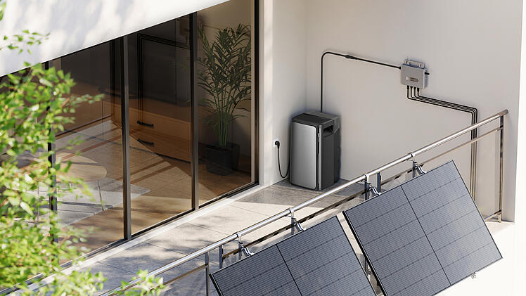 EcoFlow STREAM Serie mit KI-gestütztem Netzwerk. Das erste Balkonkraftwerk, das einen praktischen Weg zu nahezu null Energiekosten bietet.