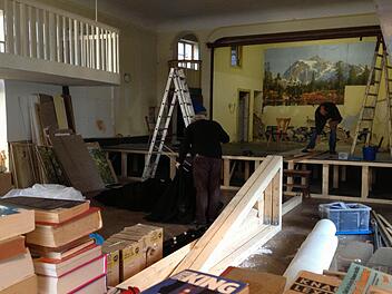 Auszug aus dem alten Saal.  Foto: Frank Walther/Archiv BR