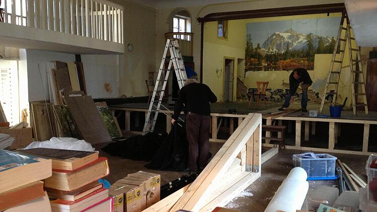 Auszug aus dem alten Saal.  Foto: Frank Walther/Archiv BR