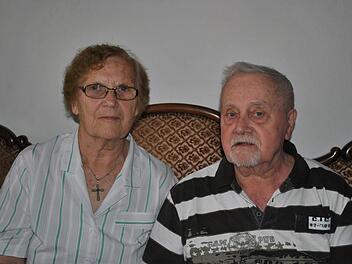 Emma und Heinrich Schmitt feiern am Dienstag ihre eiserne Hochzeit in Riedenberg. Foto:Evelyn Schneider