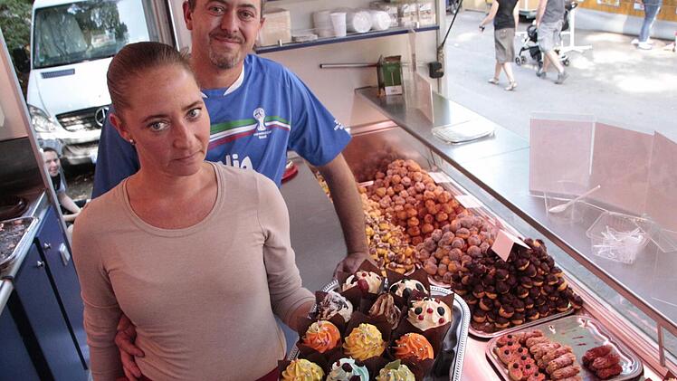 Süße Versuchungen von der Pasticceria Cavalera. Foto: Josef Hofbauer