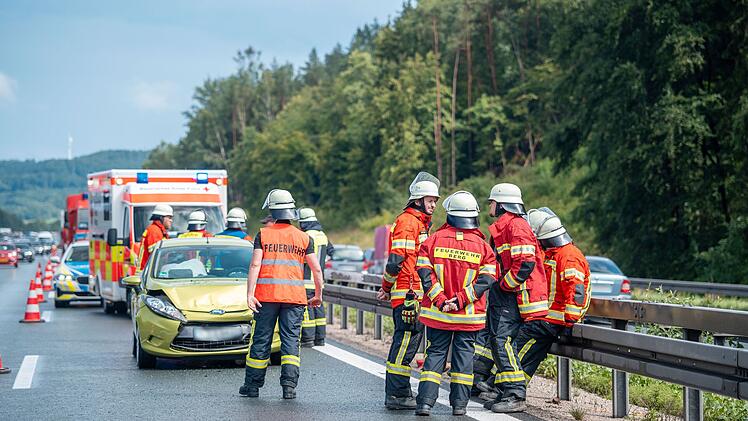 Unfall auf A3 im Kreis Nürnberger Land - viele Fragen noch offen