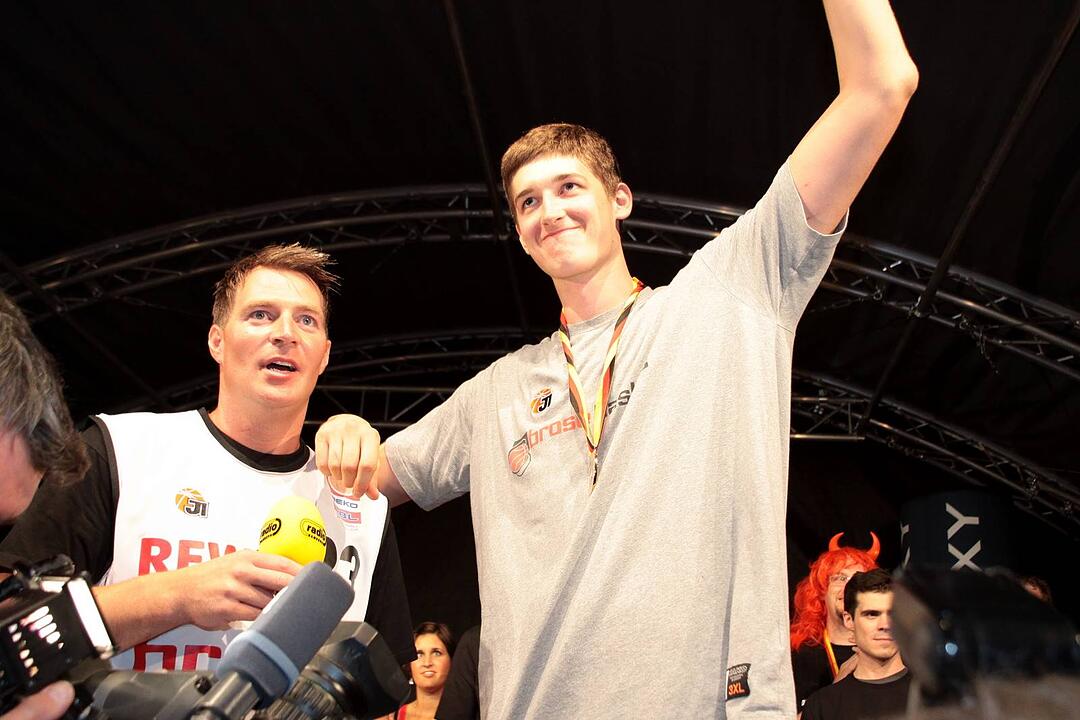 Meisterfeier Brose Baskets Bamberg Maxplatz