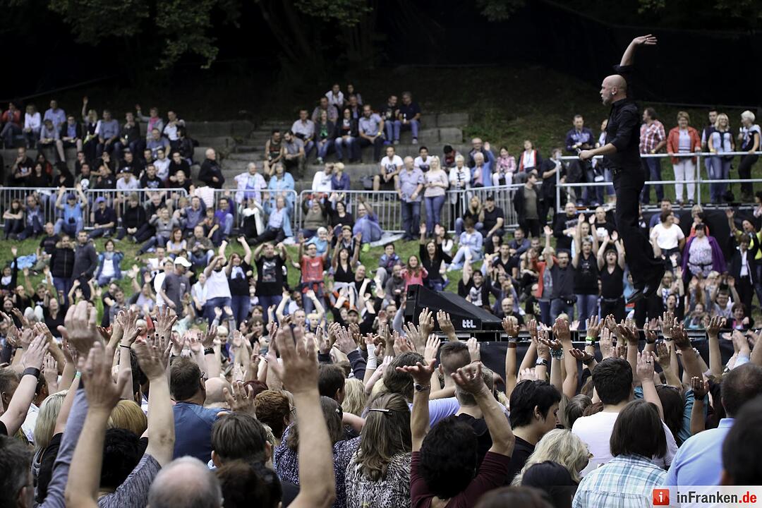 Unheilig und drei Vorbands spieleten am Freitag in Rothenburg ob der Tauber