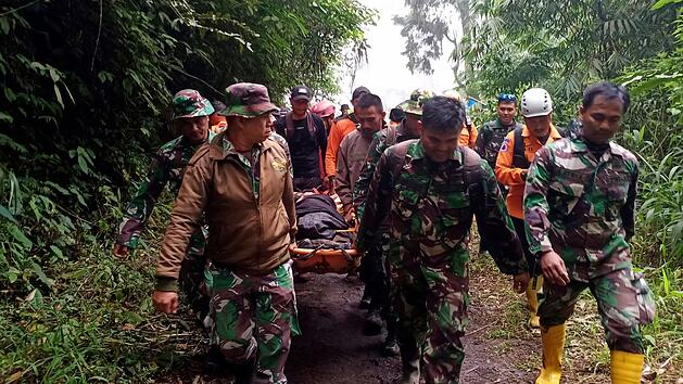 Vulkanausbruch auf Sumatra