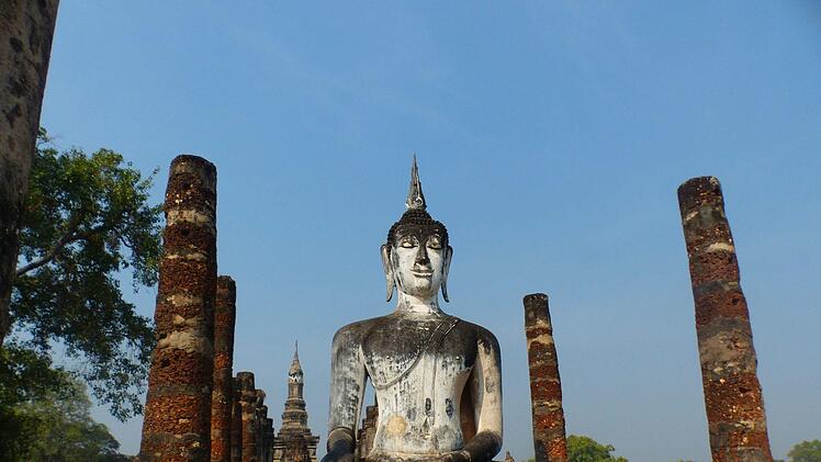 In Thailand steht dieser beeindruckende Buddha-Tempel.privat