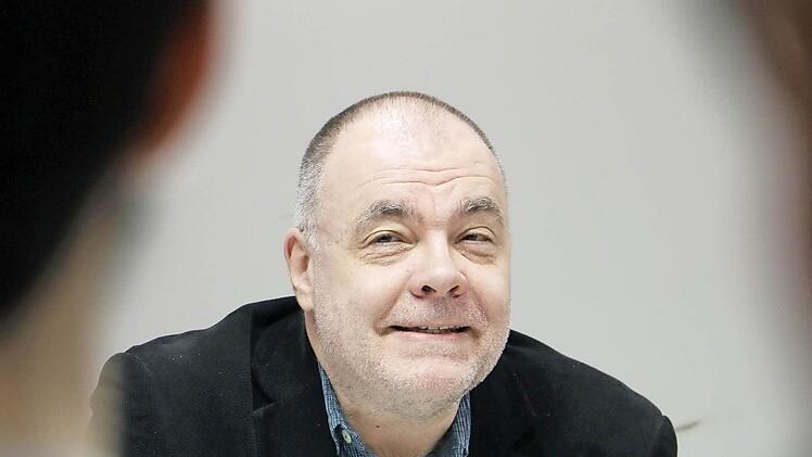 Professor Martin Haase war als Referent zu Gast beim Philosophischen Café. Foto: Madelaine Ruska